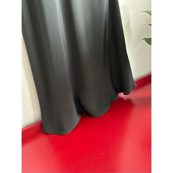 J.Crew Black Sleeveless Vintage Sophia Silk Tricotine Empire Waist Dress… - Picture 6 of 16